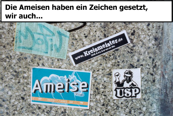 Ameisenzeichen